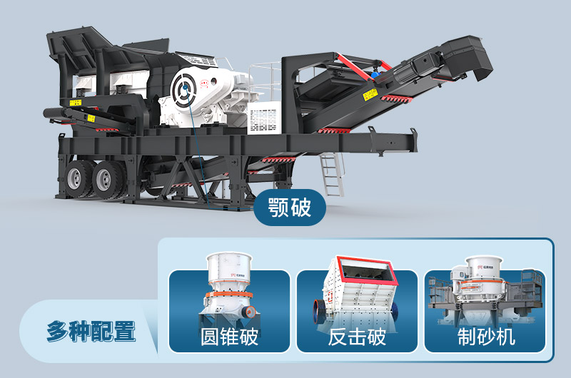 移動(dòng)碎石破碎機(jī)設(shè)備配置