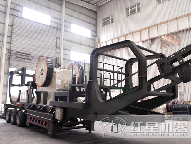 時產(chǎn)40噸車載流動打沙機，縱橫于重慶城鄉(xiāng)之間