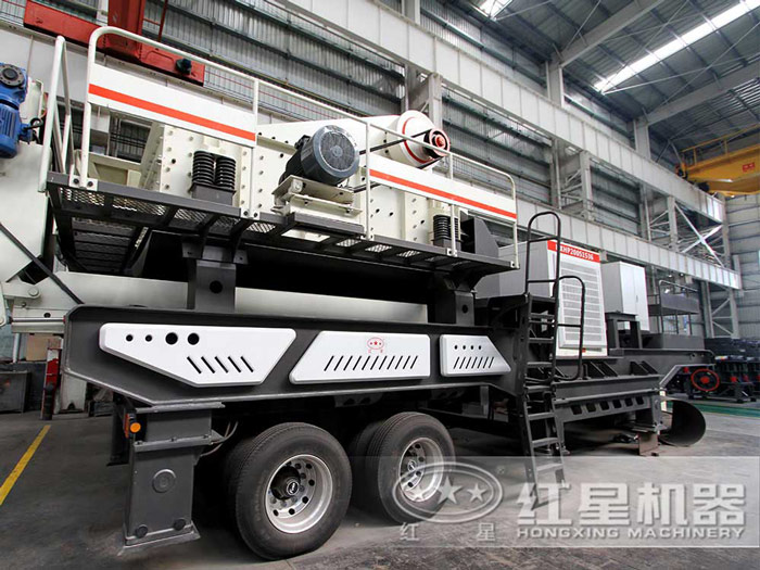 小型車載移動石料破碎機_小投資，大收益