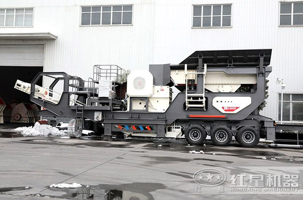 小型車式流動石子粉碎機，小巧輕便但不失專業(yè)