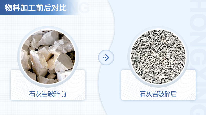 處理石灰?guī)r的日產(chǎn)500方砂石生產(chǎn)線機器怎樣配？